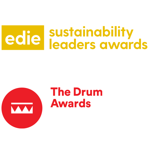 Awards: Edie sustainability leaders awards and The Drum Search awards.